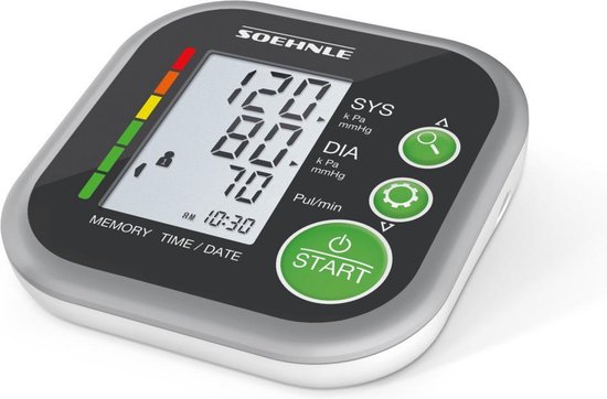 Soehnle Bloeddrukmeter systo monitor 200 - omvang van 22 tot 42 cm - incl.  batterijen | bol.com