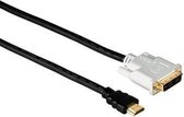 Hama HDMI-DVI/D Kabel - 2 m.