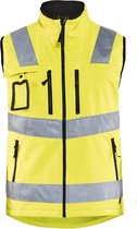 Blaklader Softshell vest High Vis - High Vis Geel - XL