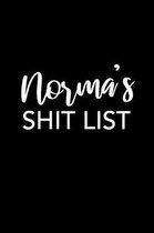 Norma's Shit List
