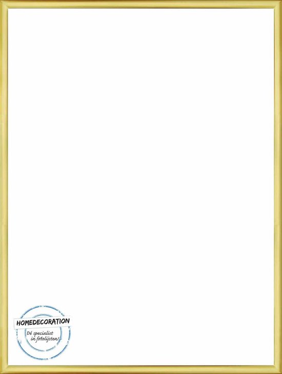 Homedecoration Almelo - Cadre photo - Format photo - 22 x 79 cm - Or brillant