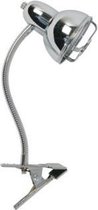 Clip lamp Detroit staalkleurig
