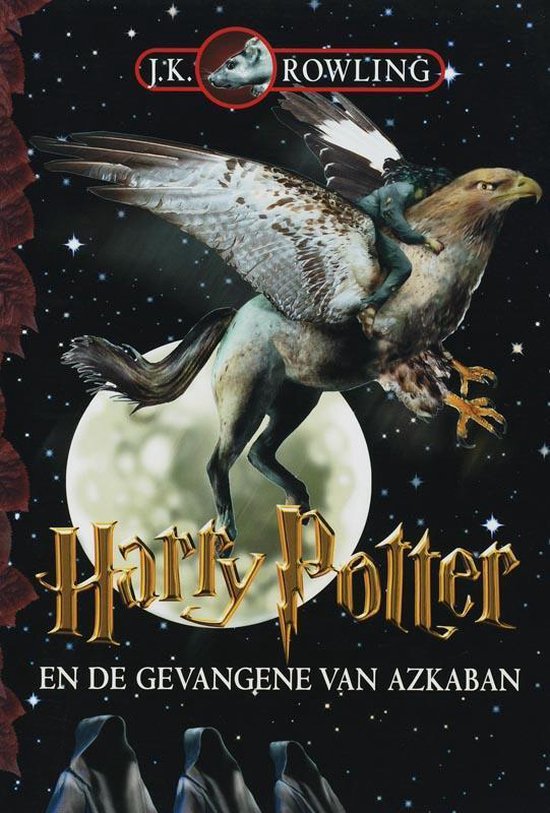 Cover van het boek 'Harry Potter en de  gevangene van Azkaban' van J.K. Rowling