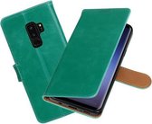 BestCases - Samsung Galaxy S9+ Pull-Up booktype hoesje groen