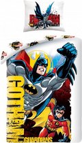 Batman Gotham Guardians Dekbedovertrek - Eenpersoons - 140x200 cm - Multi
