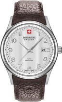 Swiss Military Hanowa 06-4286.04.001 horloge heren - bruin - edelstaal