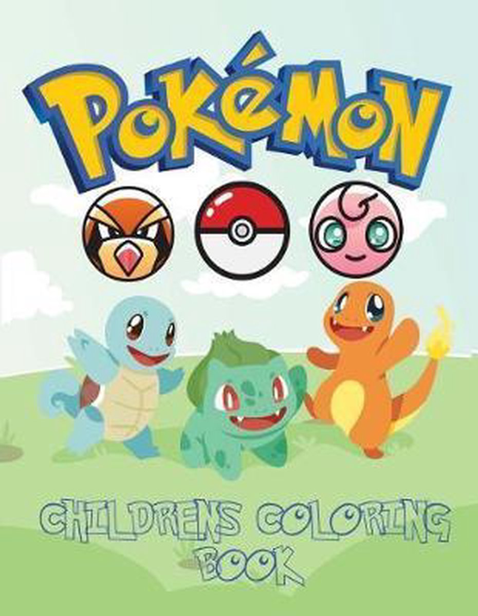 viel Onderverdelen schot Pokemon Children's Coloring Book, Star Coloring Books | 9781541130326 |  Boeken | bol.com