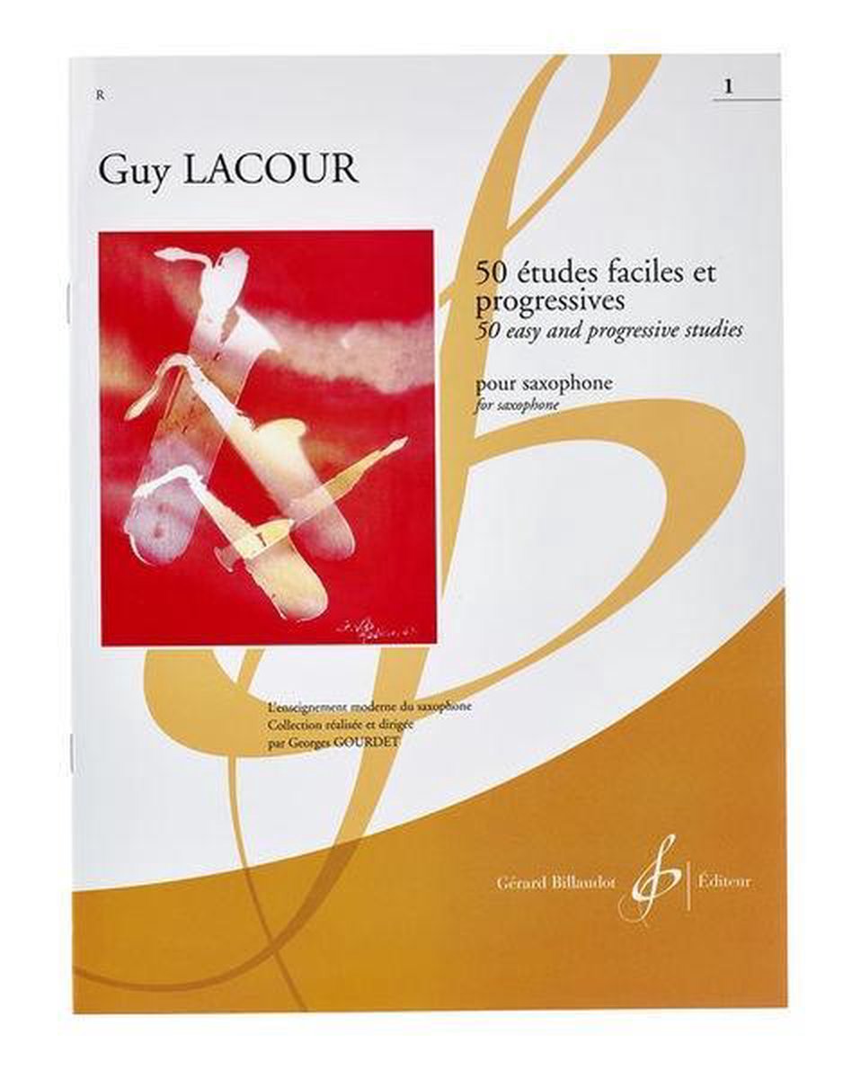50 Etudes Faciles & Progressives - Volume 1 - Guy Lacour
