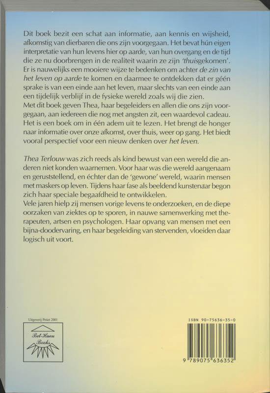 De cyclus van leven en dood, Thea Terlouw 9789075636352 Boeken