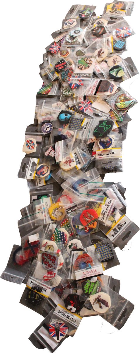 75 Stuks Dart Flights voor Darten 25 Setjes Flights Willekeurig van XQ Max — afbeelding 3