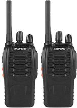 Baofeng BF-88E Portofoon Duo Box - 0.5W - Zwart - Incl Opladers & Headsets