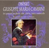 Accademia Classica Di Venezia - Cambini: Sei Quintetti Per Flauto, Oboe, Violino, Vioa e Violancello (CD)