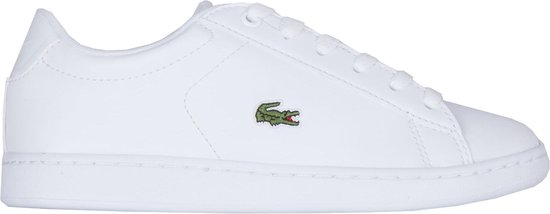 Lacoste Powercourt 0721 1 J Wit/Groen (White/Dark Green) Synthetisch -  Sneakers Schoenen - Awesome Shoes
