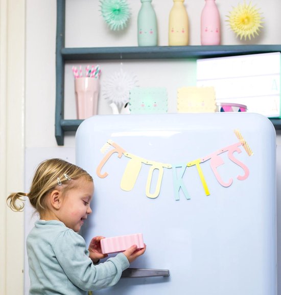 Letter Banner Pastel 138 stuks Letter Banner Pastel 138 stuks (gratis verzending)
