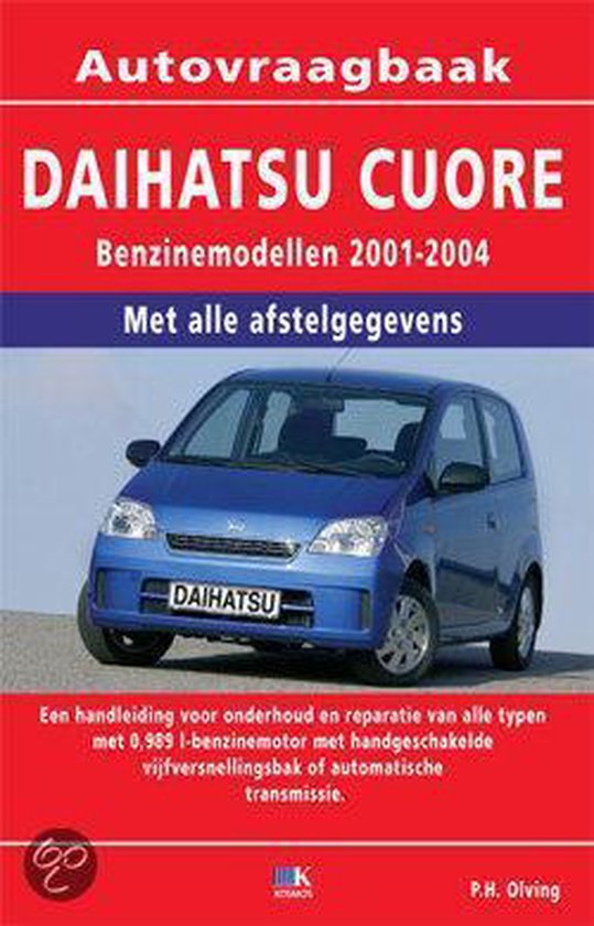 Cover van het boek 'Autovraagbaak Daihatsu Cuore' van P.H. Olving