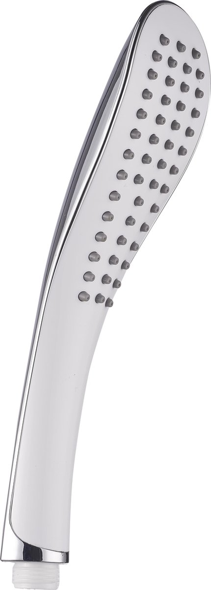 SCHÜTTE ROMA Handdouche - Douchekop 6 x 12 cm - 1 Stand - Wit & Chroom