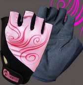 Scitec Nutrition - Trainingshandschoenen - Workout Gloves - Vrouwen - Girl Power - Pink-Zwart - M