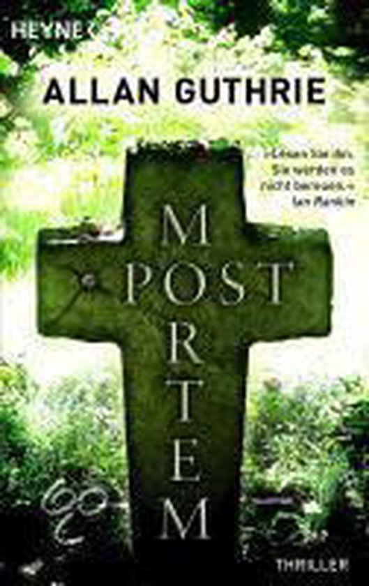 Post Mortem, Allan Guthrie 9783453407275 Boeken