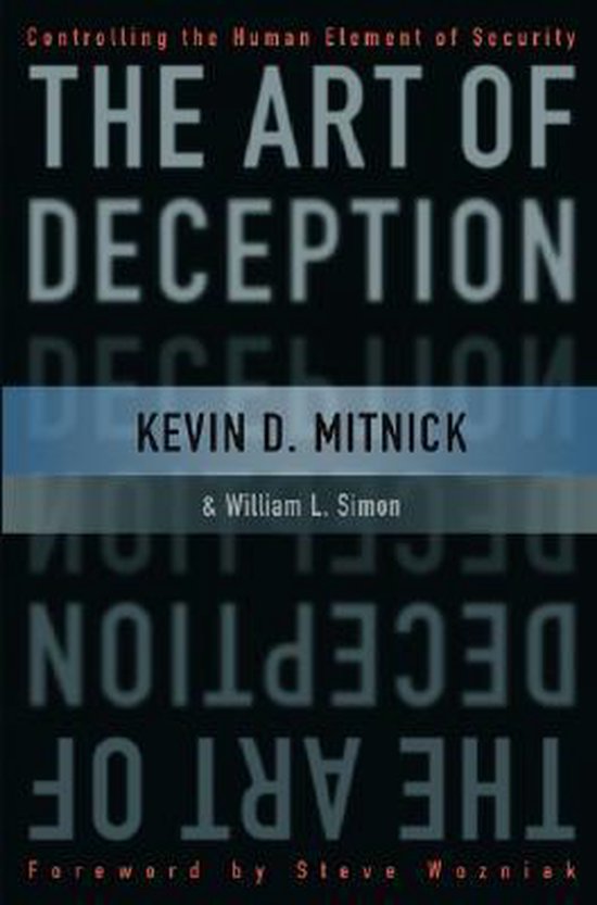 Boek cover The Art of Deception van Kevin D Mitnick