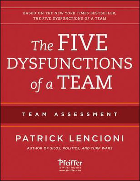 Boek cover The Five Dysfunctions of a Team - Team Assessment Workbook van Patrick M. Lencioni (Paperback)
