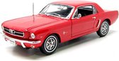 Welly - Ford Mustang 1964½ Rood 1:18