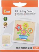 VIGA DIY Creativiteitsset Bloemen schilderen