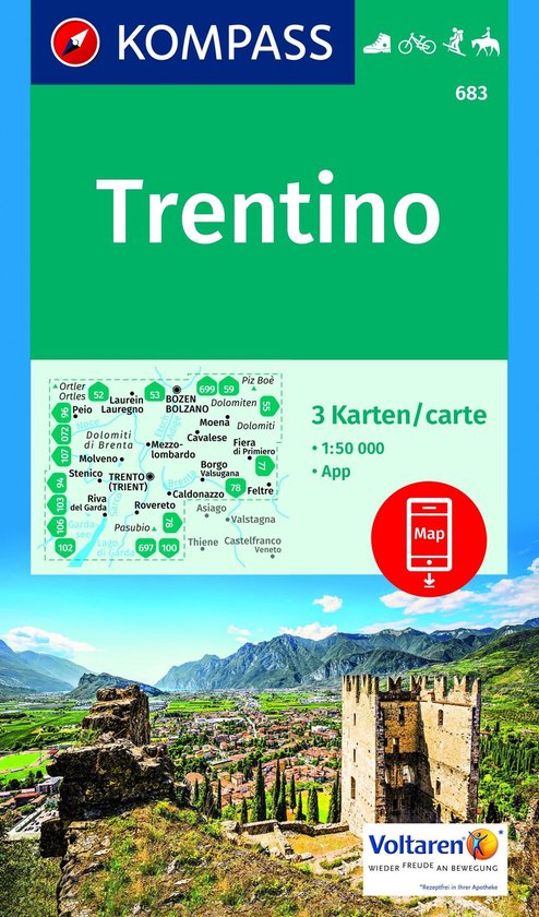 Kompass WK683 Trentino - cover