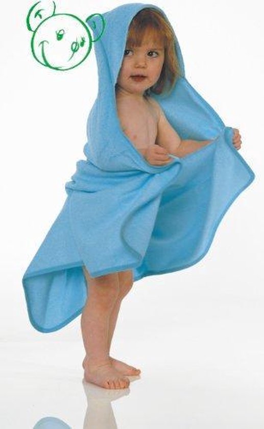 Green Bear Bamboe Babycape - Blauw van Green Bear — afbeelding 2