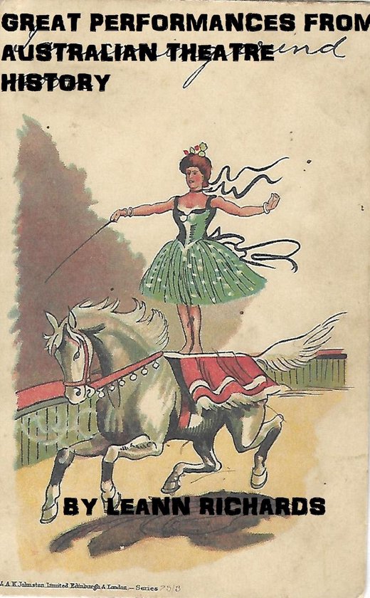 Great Performances From Australian Theatre History - cover
