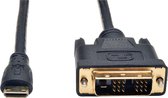 Tripp Lite P566-003-MINI video kabel adapter 0,91 m DVI-D Mini-HDMI Zwart