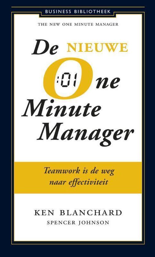 De nieuwe one minute manager - Kenneth Blanchard | Respetofundacion.org