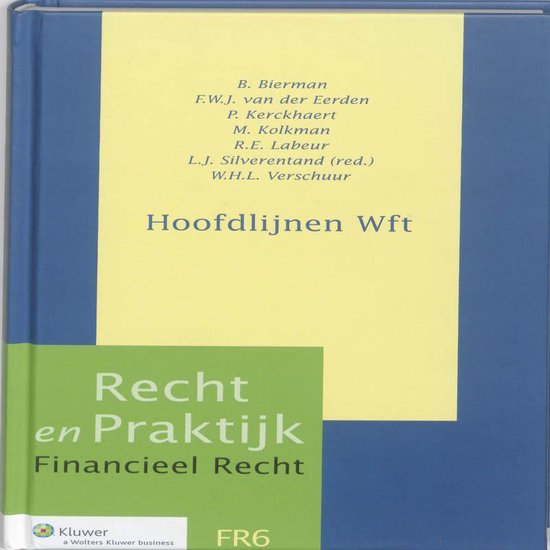 Hoofdlijnen Wft - cover