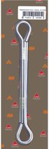 Camp-Gear - Tentpen - Gesloten oog - 10 Stuks x 18 cm - Gegalvaniseerd staal