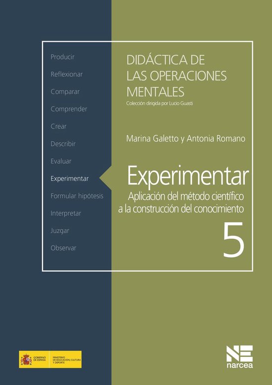 Didáctica de las operaciones mentales 5 - Experimentar - cover