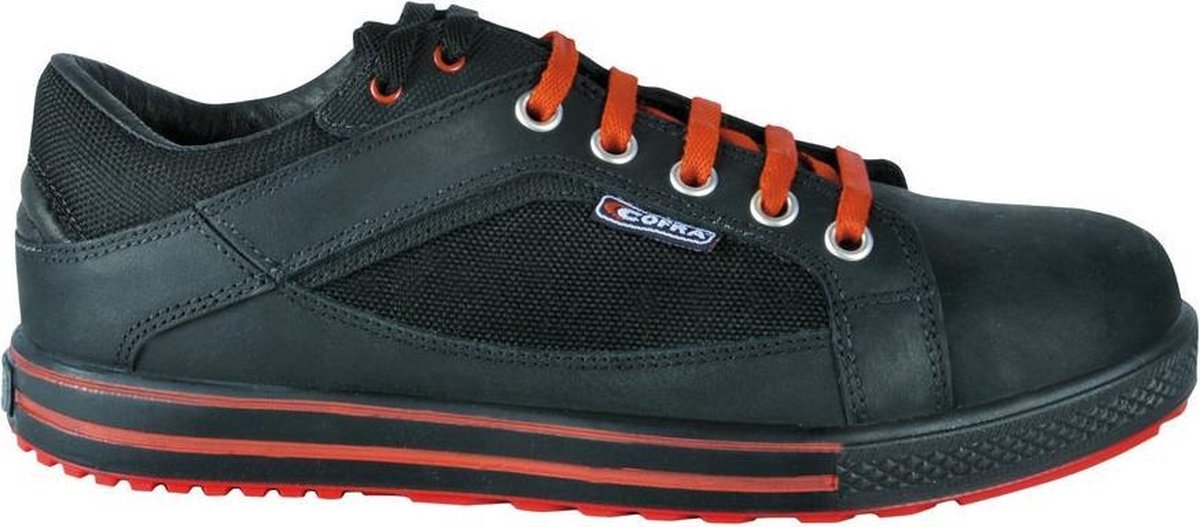 Cofra Lage Veiligheidsschoen Draft S3 - Zwart/Rood - 46