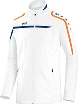 Jako - Presentation jacket Performance Senior - Sportvest Wit - M - wit/marine/fluooranje