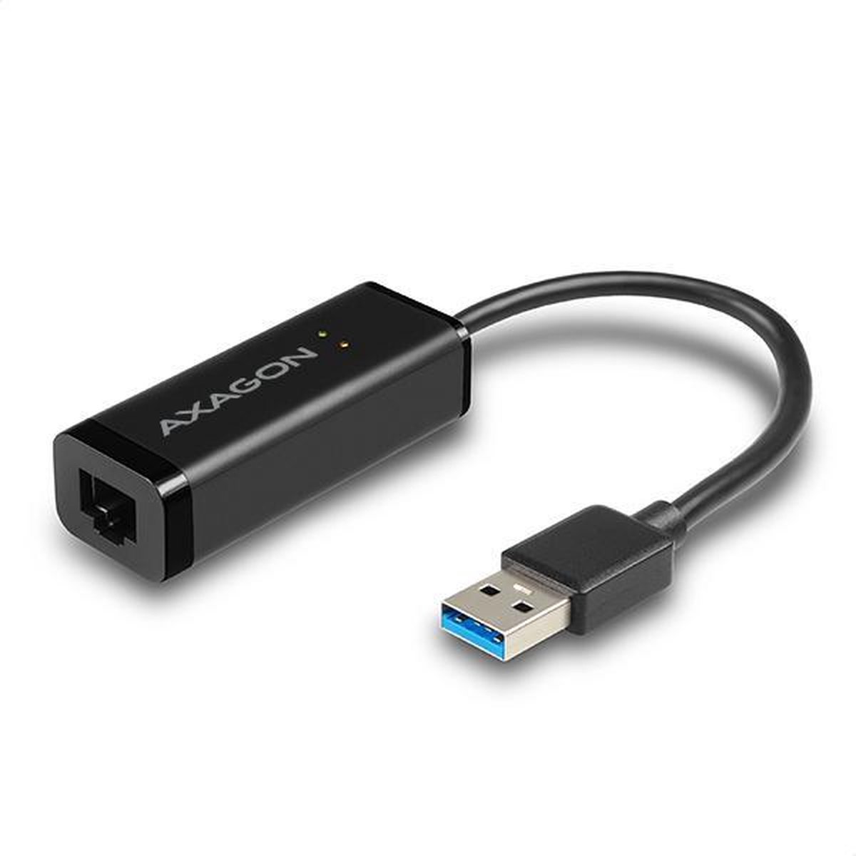 AXAGON ADE-SR Type-A USB3.0 - Gigabit Ethernet 10/100/1000 Adapter *USBAM *RJ45F
