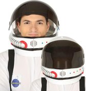 Astronaut helm met afneembaar vizier voor volwassenen - Verkleedhoofddeksel