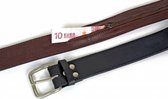 Geldriem - classic moneybelt met rits - zwart 120 cm