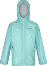 Regatta - Kids Pack It III Opvouwbaar Regenjack - Turquoise - Maat 176