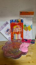 Kinder - Verjaardag pakket - BodyBeautyCosmetics - Surprise -Feest pakket -5dlg