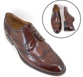 Stravers - Brogues Maat 39 Heren Kleine Maten Nette Brogue Herenschoenen