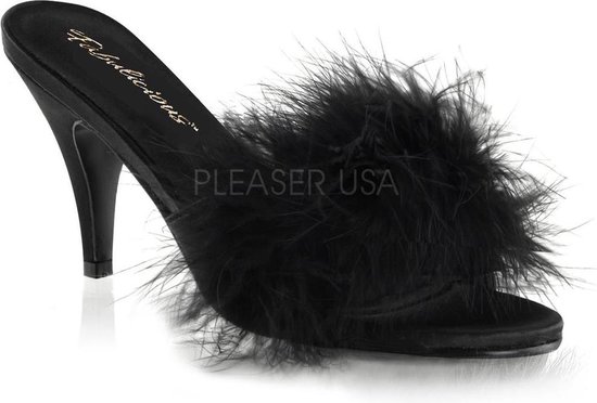 Fabulicious AMOUR 03 Muiltjes met hak US 6 36 Shoes Zwart bol