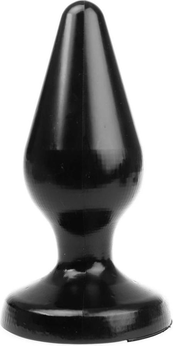 I Love Butt - Klassieke Buttplug - XL - Zwart
