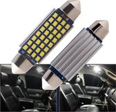 36 mm Led Foutvrij - set 2 stuks - 5050 LED SMD - Auto interieurlamp - 36mm - CW5