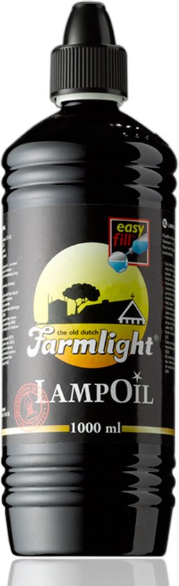 Farmlight Lampolie – 6x 1 Liter, Rook- En Roetvrij, Voor Olielampen En Tuinfakkels