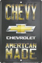 Chevy American Made Chevrolet wandbord - 20 x 30 cm Reliëf