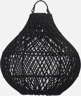 Maubara Rotan Lampenkap Hanglamp – Zwart
