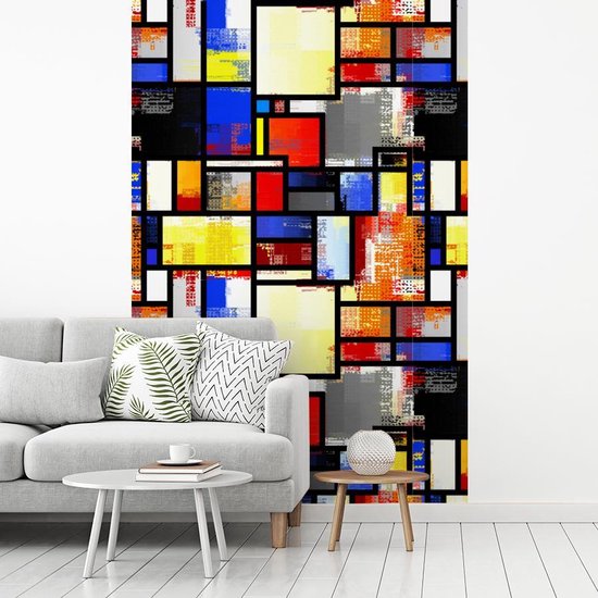 Papier peint - Papier peint photo - Mondrian - Oude Meesters - Largeur 160 cm x Hauteur 240 cm
