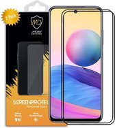 2-Pack Xiaomi Redmi Note 10 5G Screenprotectors - MobyDefend Gehard Glas Screensavers - Zwarte Randen - Screen Protectors - Glasplaatjes Geschikt Voor: Xiaomi Redmi Note 10 5G